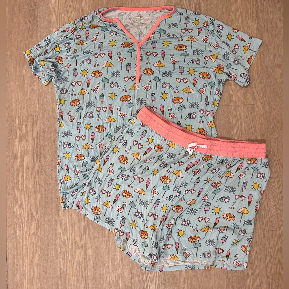 Little Sleepies Pool Party pj set